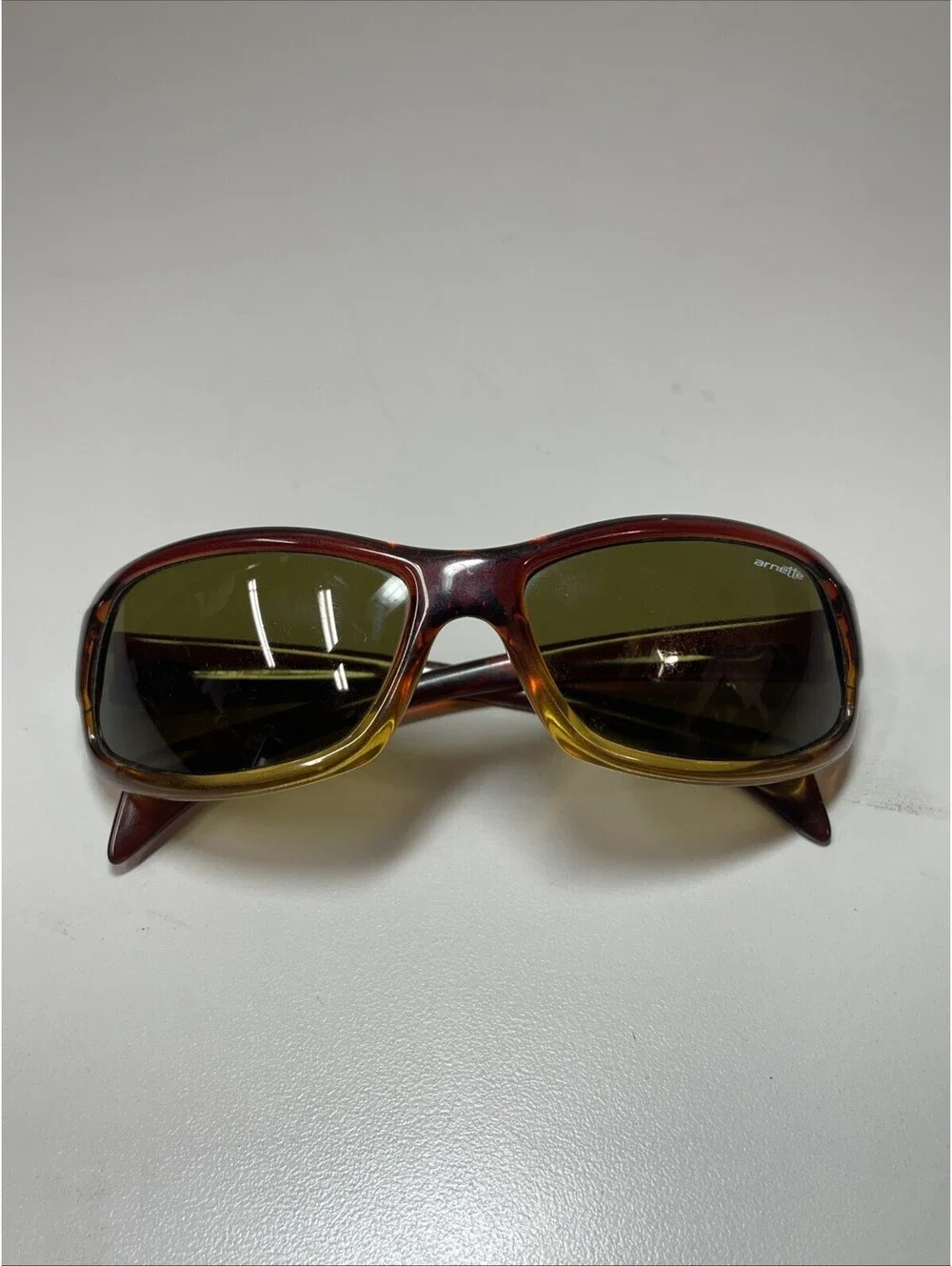 Arnette AN 4044-217/73 Caramel Sunglasses (dark/light fade) Brown lens Mint Vtg